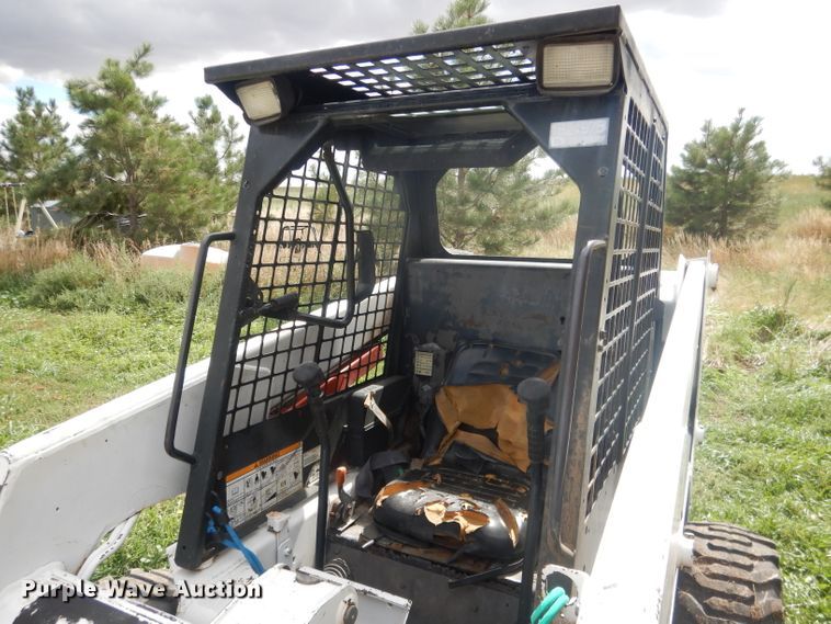 image for item HU9288 1996 Bobcat 763  skid steer loader