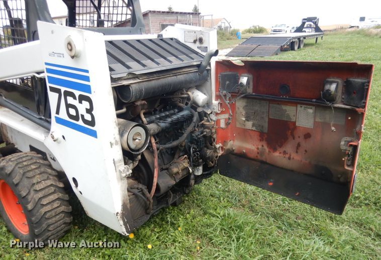 image for item HU9288 1996 Bobcat 763  skid steer loader