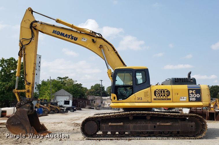 image for item IC9908 2008 Komatsu PC300HD-7EO  excavator