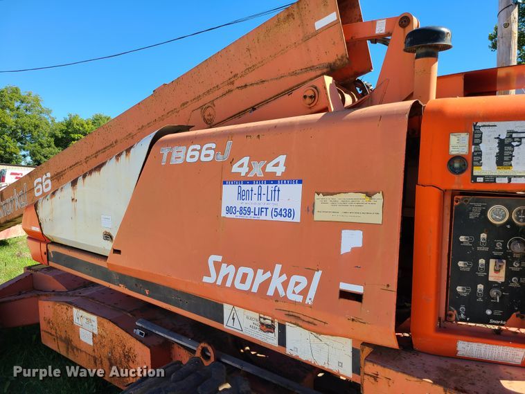 image for item IC9989 Snorkel TB66JDZ  boom lift