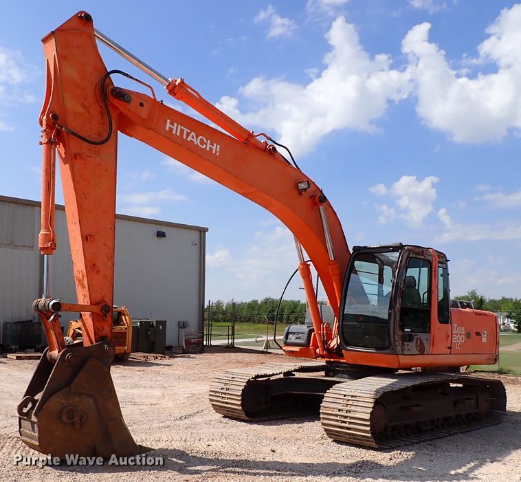 image for item IN9612 2002 Hitachi ZX200LC  excavator