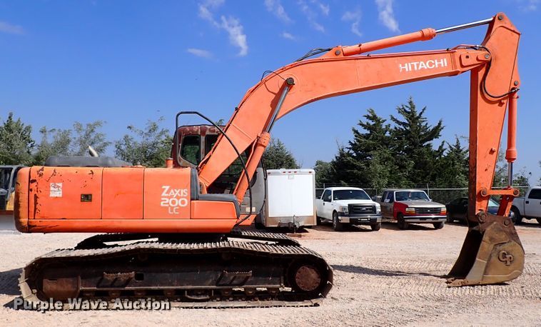 image for item IN9612 2002 Hitachi ZX200LC  excavator