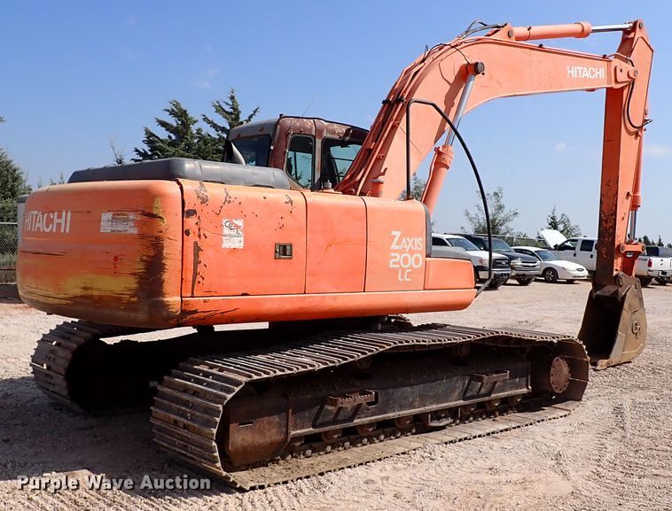 image for item IN9612 2002 Hitachi ZX200LC  excavator
