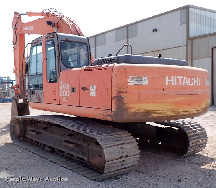 image for item IN9612 2002 Hitachi ZX200LC  excavator