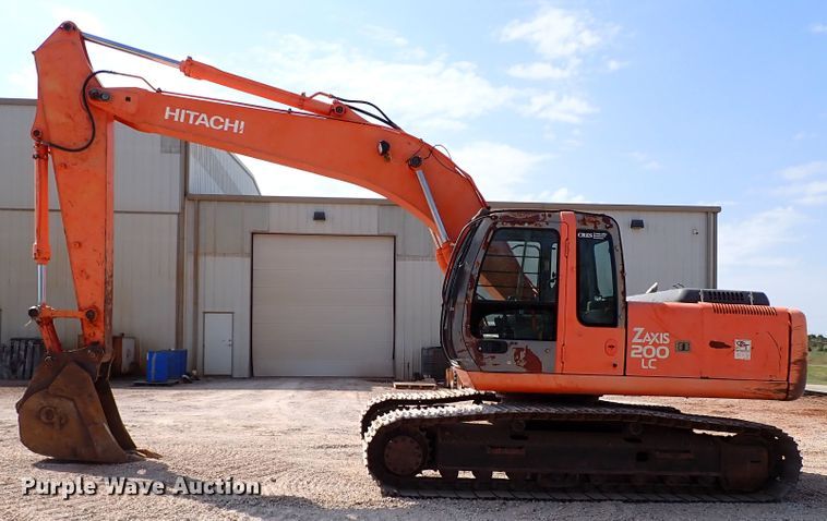 image for item IN9612 2002 Hitachi ZX200LC  excavator