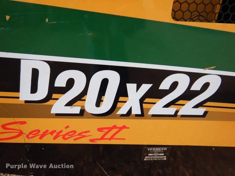 image for item IN9992 2015 Vermeer D20X22  Series II directional boring unit