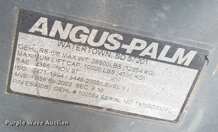 image for item IU9474 Gehl RS8-42  telehandler