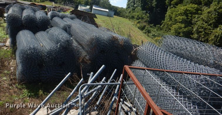 image for item JG9093 (60) rolls of chain link fencing