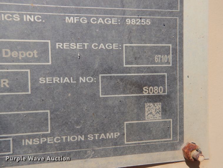 image for item JG9094 2012 Systems & Electronics M1000  equipment trailer