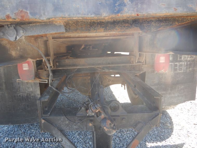 image for item JG9100 1976 Ford F600  dump flatbed truck