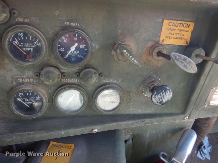 image for item JG9101 1984 Am General M929  dump truck