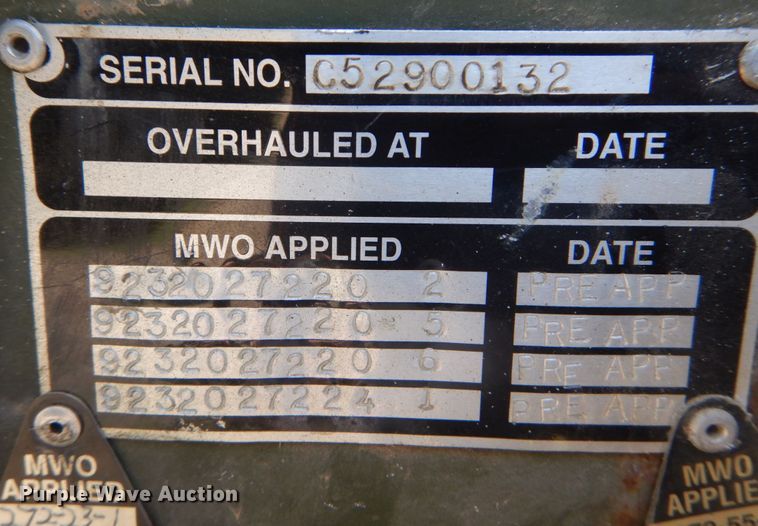 image for item JG9101 1984 Am General M929  dump truck