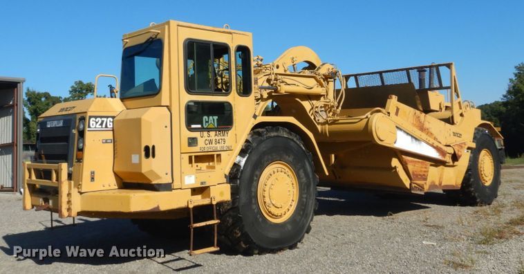 image for item JG9102 2007 Caterpillar 627G  conventional scraper