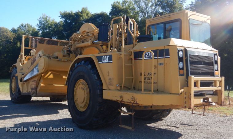 image for item JG9102 2007 Caterpillar 627G  conventional scraper