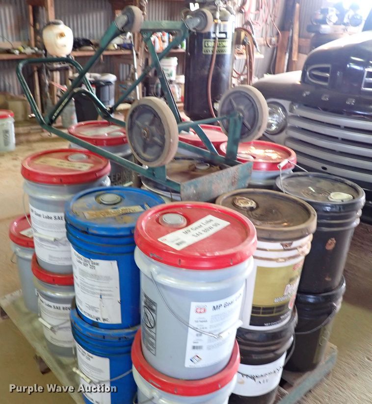 image for item JP9396 Approximately 20 five gallon buckets of  fluid