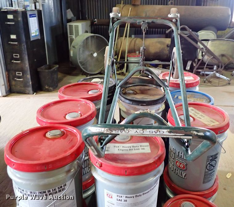 image for item JP9396 Approximately 20 five gallon buckets of  fluid