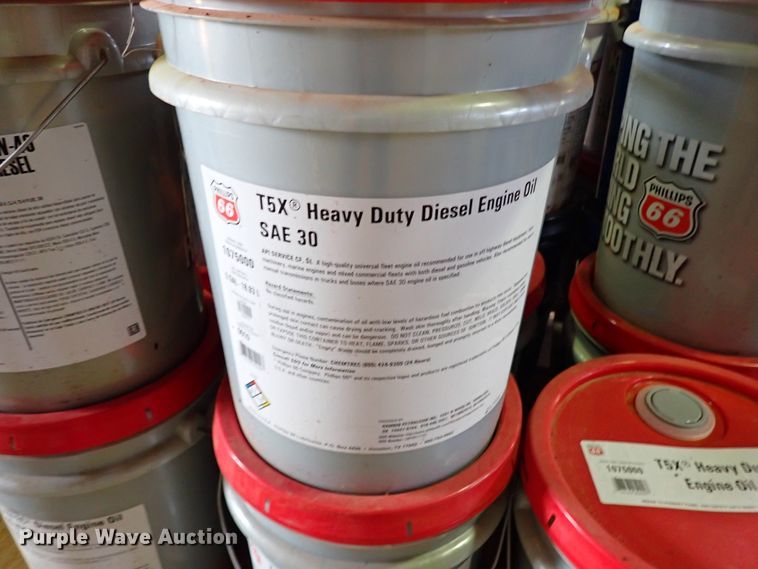 image for item JP9396 Approximately 20 five gallon buckets of  fluid