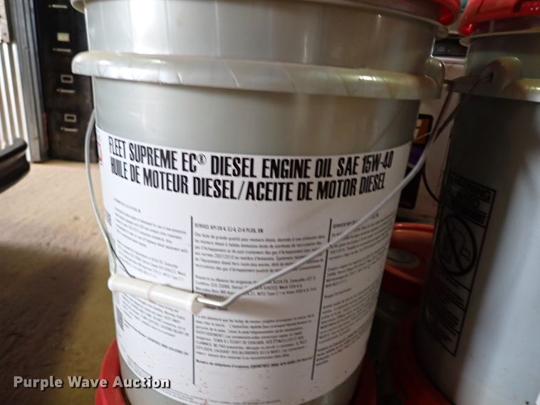 image for item JP9396 Approximately 20 five gallon buckets of  fluid