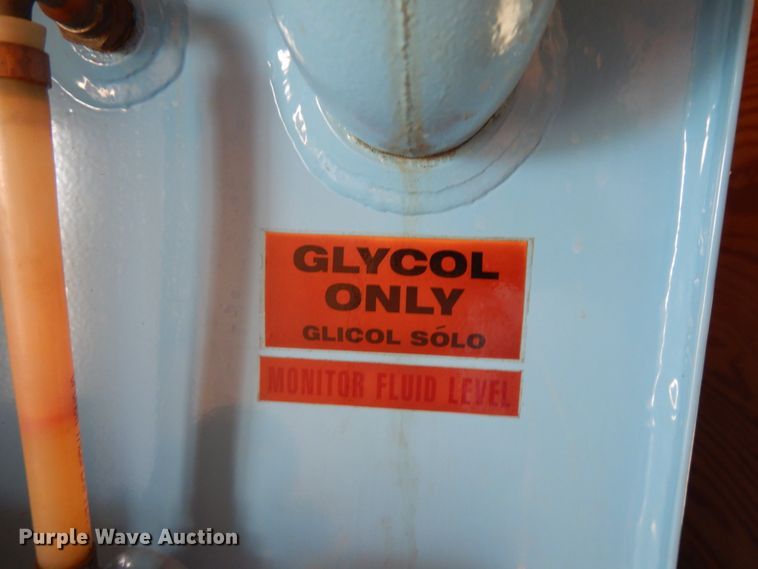 image for item JQ9148 2014 Lark United  enclosed cargo trailer with ground thaw machine