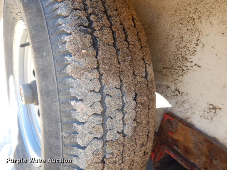 image for item JQ9148 2014 Lark United  enclosed cargo trailer with ground thaw machine