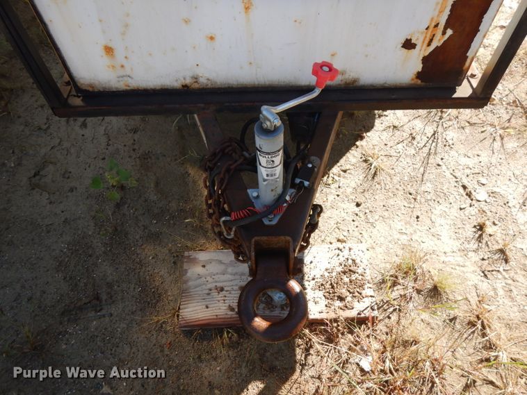 image for item JQ9149 2014 Lark United  enclosed cargo trailer with ground thaw machine