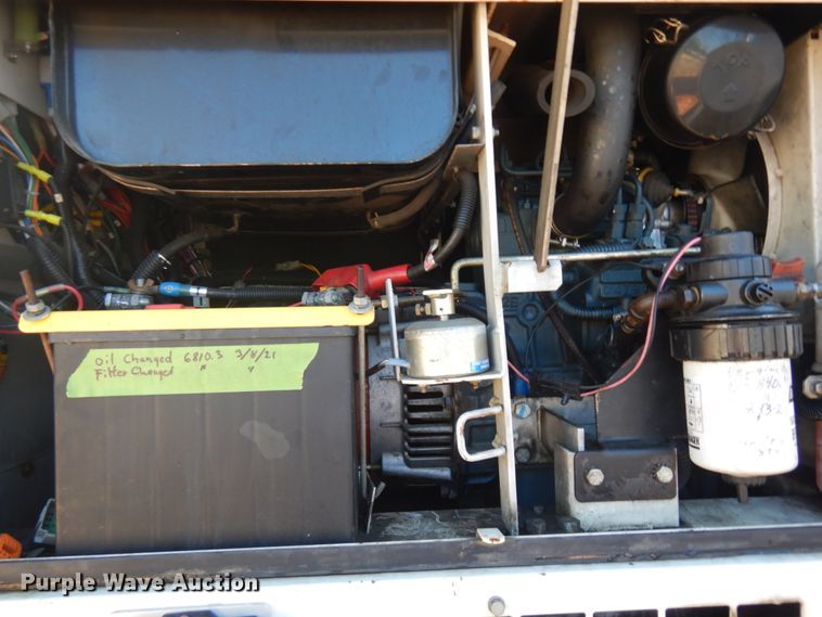 image for item JQ9149 2014 Lark United  enclosed cargo trailer with ground thaw machine