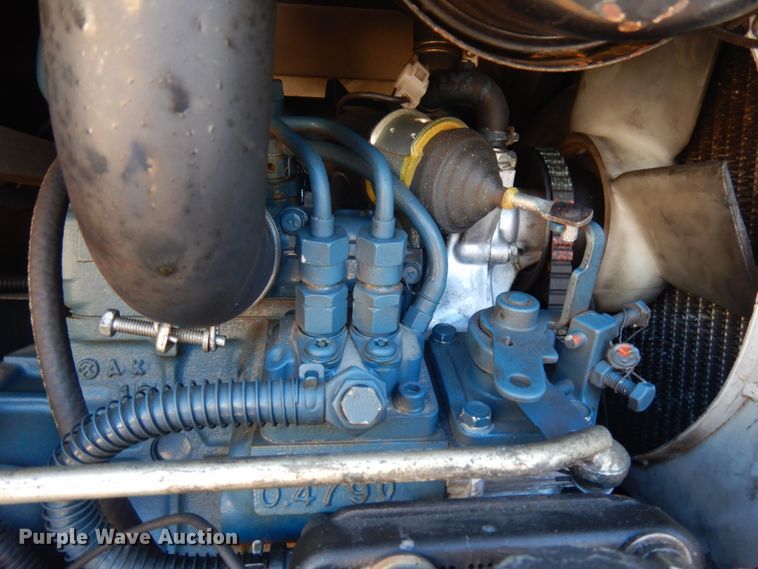 image for item JQ9149 2014 Lark United  enclosed cargo trailer with ground thaw machine