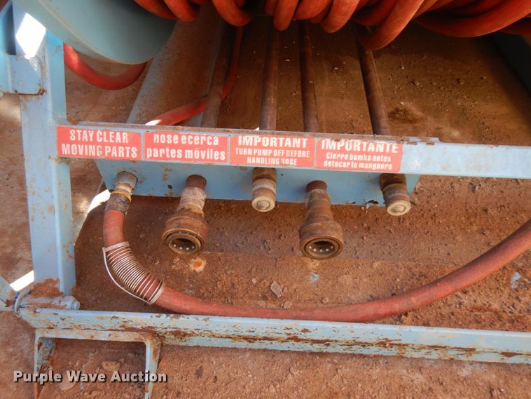 image for item JQ9149 2014 Lark United  enclosed cargo trailer with ground thaw machine