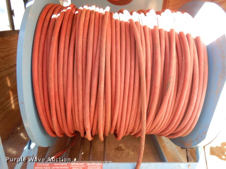 image for item JQ9149 2014 Lark United  enclosed cargo trailer with ground thaw machine