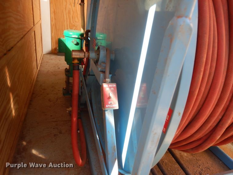 image for item JQ9149 2014 Lark United  enclosed cargo trailer with ground thaw machine