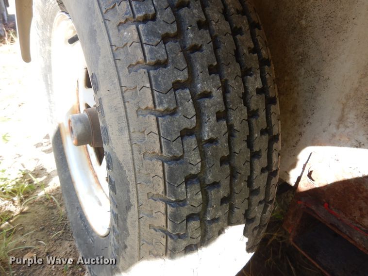 image for item JQ9149 2014 Lark United  enclosed cargo trailer with ground thaw machine