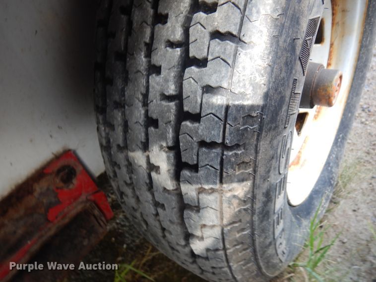 image for item JQ9149 2014 Lark United  enclosed cargo trailer with ground thaw machine