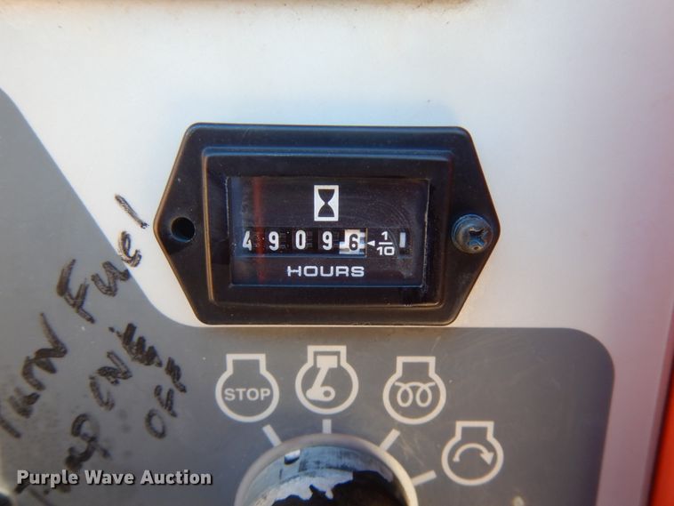 image for item JQ9150 2014 Lark United  enclosed cargo trailer with ground thaw machine