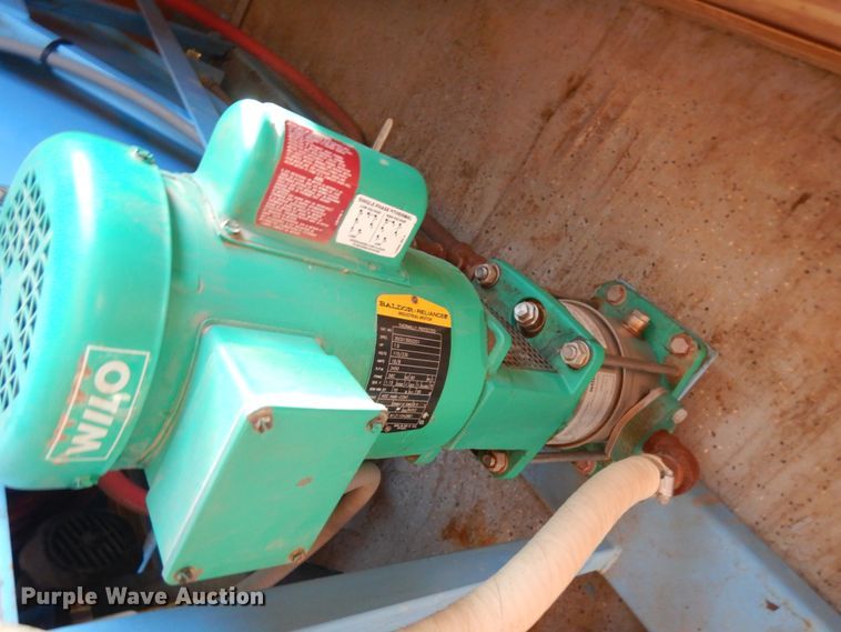 image for item JQ9150 2014 Lark United  enclosed cargo trailer with ground thaw machine