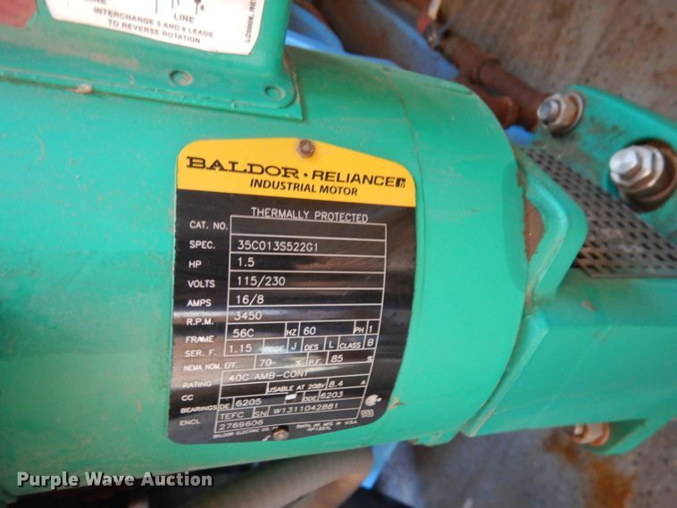 image for item JQ9150 2014 Lark United  enclosed cargo trailer with ground thaw machine