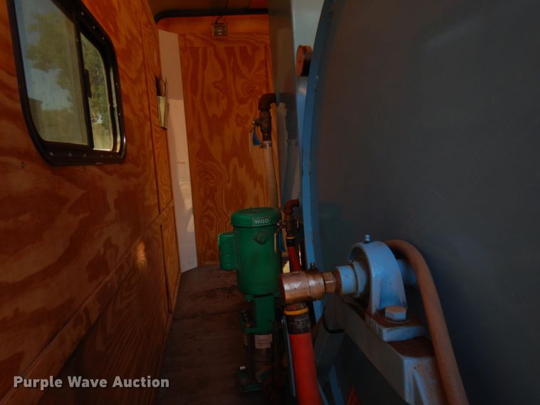 image for item JQ9150 2014 Lark United  enclosed cargo trailer with ground thaw machine