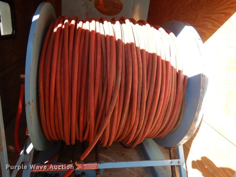 image for item JQ9151 2014 Lark United  enclosed cargo trailer with ground thaw machine