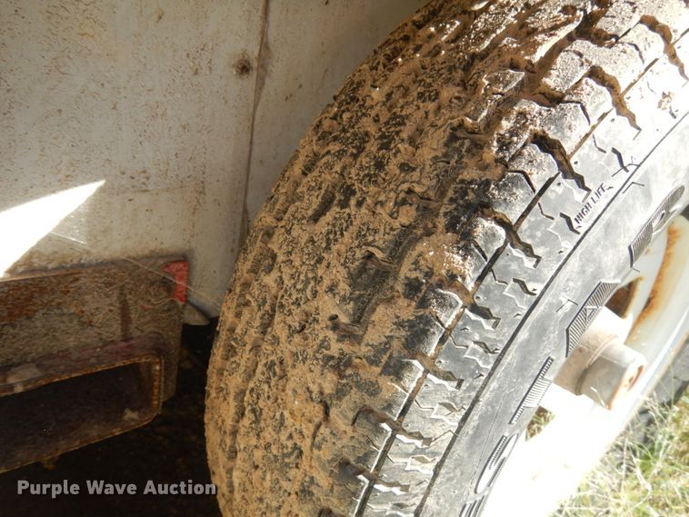 image for item JQ9151 2014 Lark United  enclosed cargo trailer with ground thaw machine