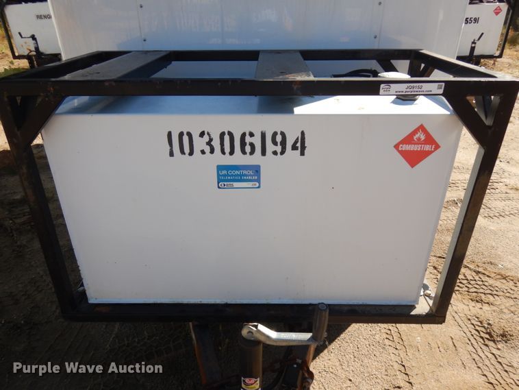 image for item JQ9152 2014 Lark United  enclosed cargo trailer with ground thaw machine