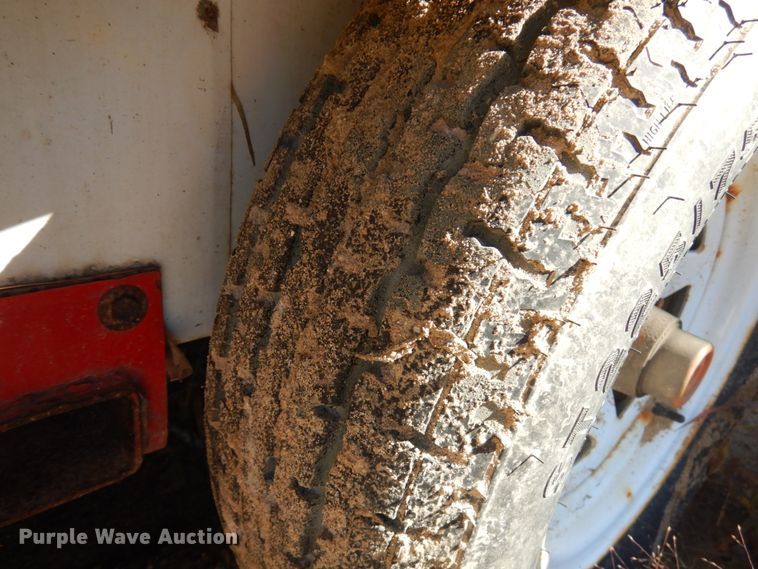 image for item JQ9152 2014 Lark United  enclosed cargo trailer with ground thaw machine