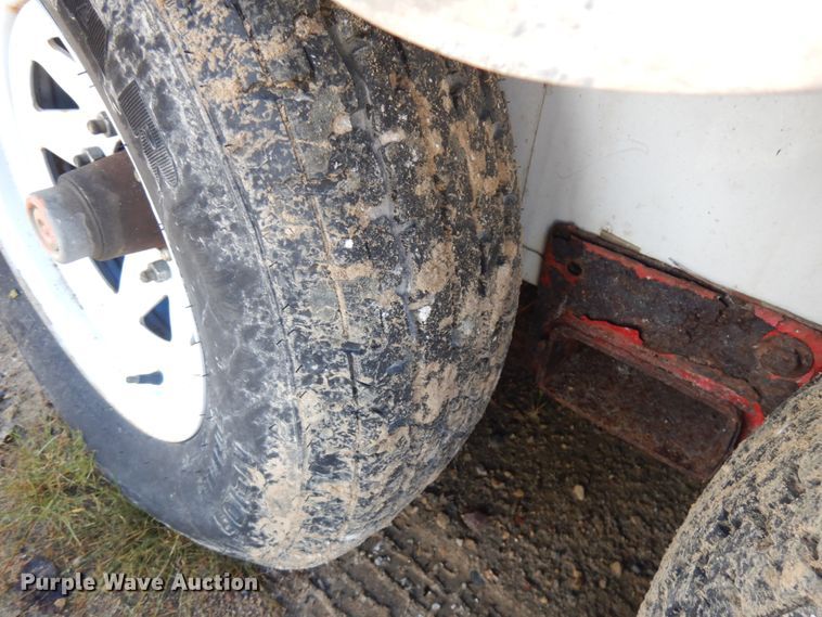 image for item JQ9152 2014 Lark United  enclosed cargo trailer with ground thaw machine