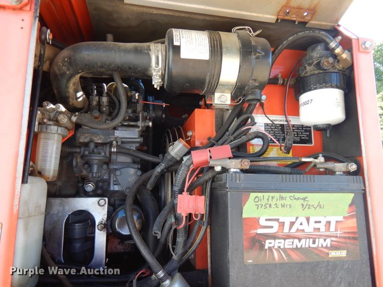 image for item JQ9153 2014 Lark United  enclosed cargo trailer with ground thaw machine