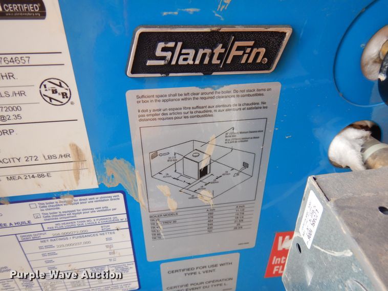 image for item JQ9153 2014 Lark United  enclosed cargo trailer with ground thaw machine