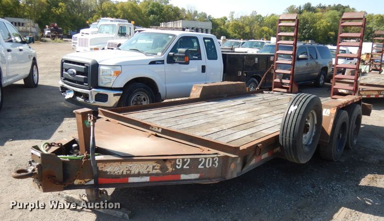 image for item JQ9182 1998 Towmaster  equipment trailer