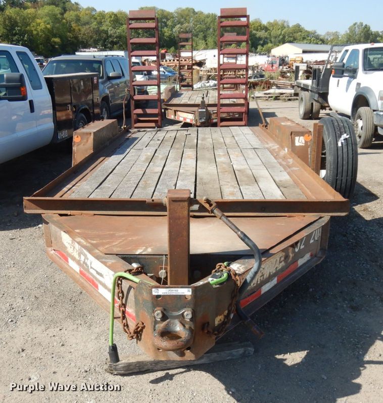 image for item JQ9182 1998 Towmaster  equipment trailer