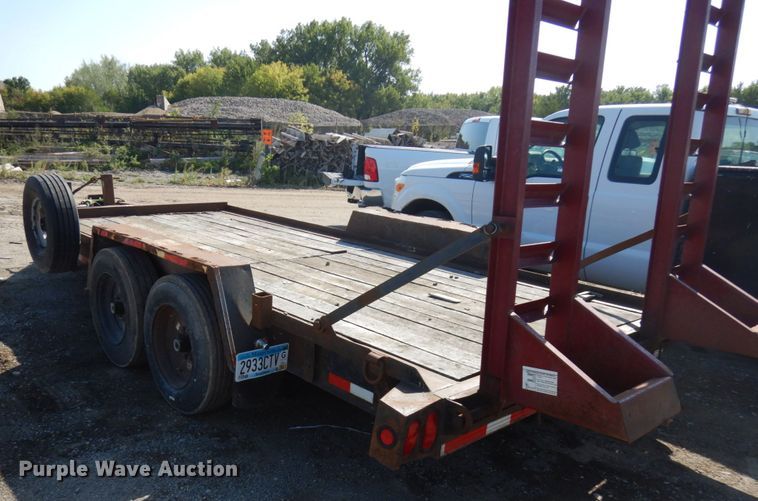 image for item JQ9182 1998 Towmaster  equipment trailer