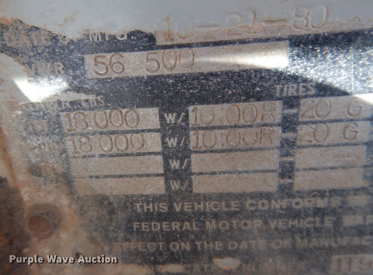 image for item JZ9847 1980 Trailmaster  tank trailer