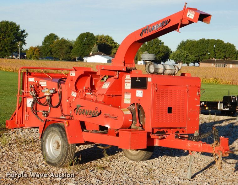image for item KA9370 2007 Mobark Tornado 15  wood chipper
