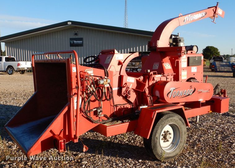 image for item KA9370 2007 Mobark Tornado 15  wood chipper