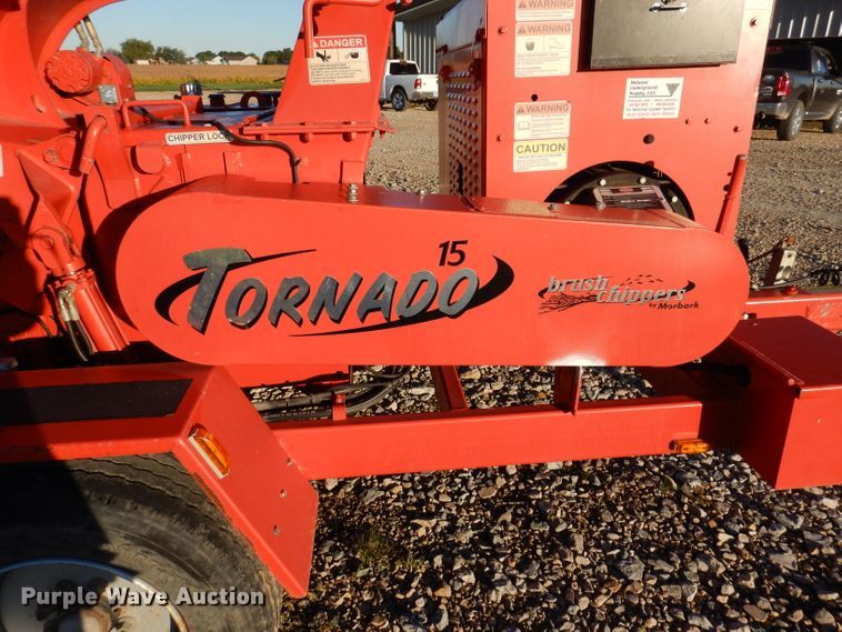 image for item KA9370 2007 Mobark Tornado 15  wood chipper